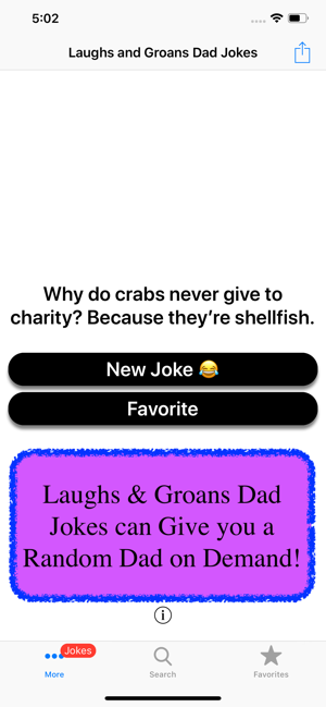 Laughs & Groans Dad Jokes(圖1)-速報App