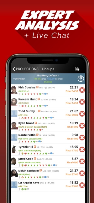 LineStar for FanDuel DFS(圖5)-速報App