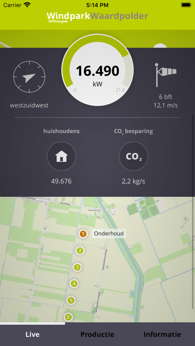 Windpark Waardpolder screenshot 2