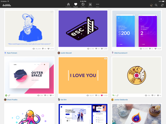 Dribbbleのおすすめ画像2