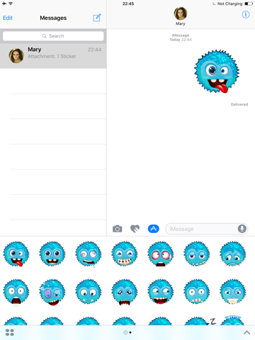 Funny emoticons - Stickers screenshot 2