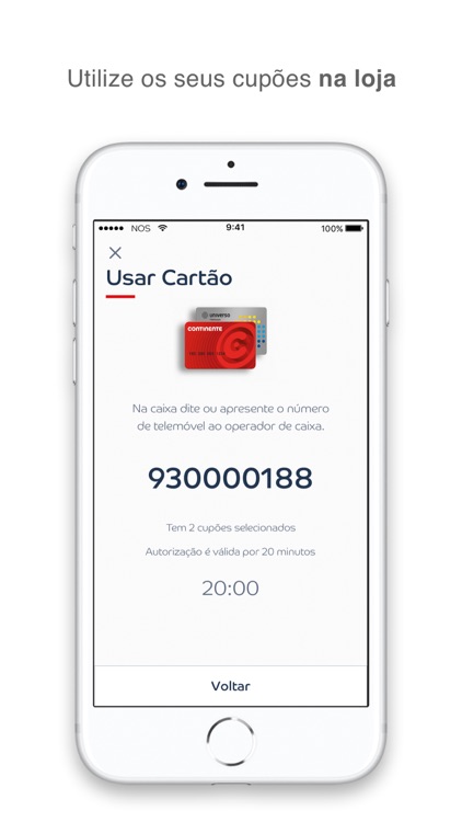 Cartão Continente