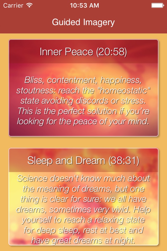 Guided Imagery Meditations screenshot 4