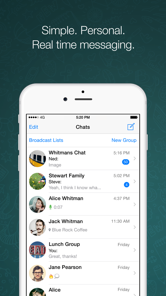 Whatsapp Messenger App For Iphone Free Download Whatsapp