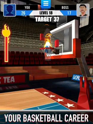 Screenshot 8 Score King-Basketball Games 3D iphone