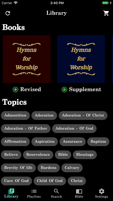 Hymns for Worship screenshot 2