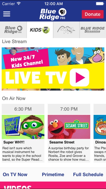 Blue Ridge PBS App screenshot-3