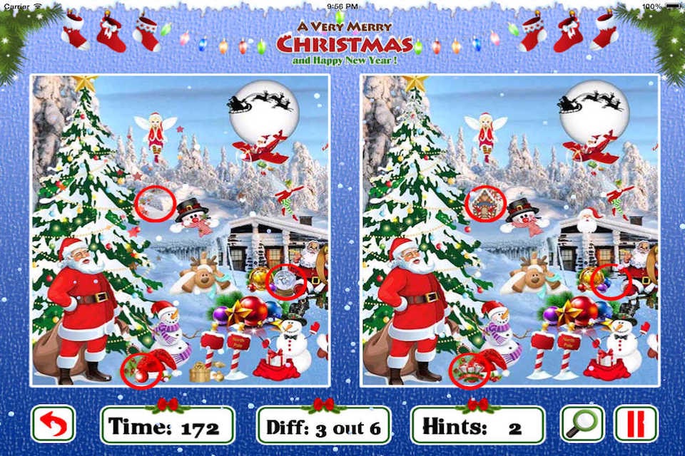 Find The Difference: Christmas screenshot 4