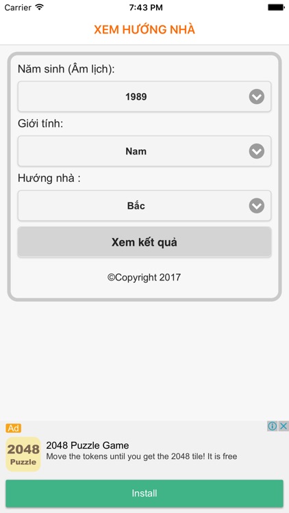 Xem hướng nhà