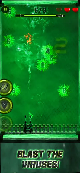 Game screenshot Toxic Attack 2: Убить Вирус apk