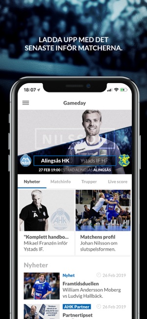 Gameday - Alingsås(圖1)-速報App