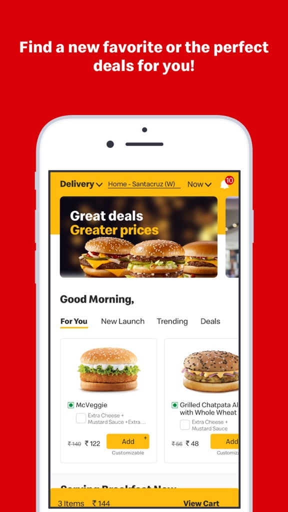 【图】McDelivery India  west & south(截图2)