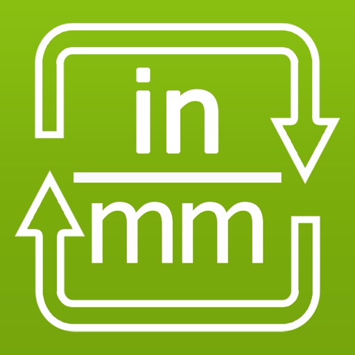 Inches to mm converter Icon