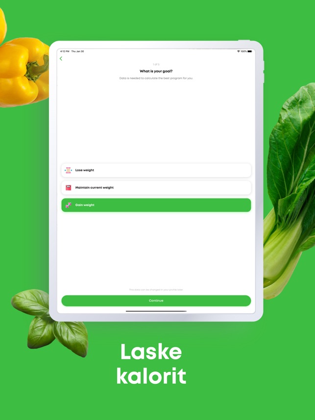 Kalorilaskin - ScanFood App Storessa