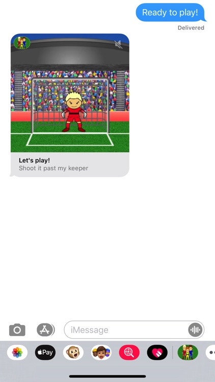 Penalty Shootout for iMessage screenshot-3