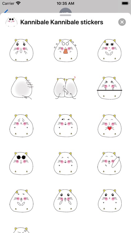 Kannibale Kannibale stickers