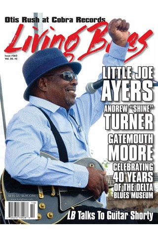 LIVING BLUES MAGAZINE screenshot 3