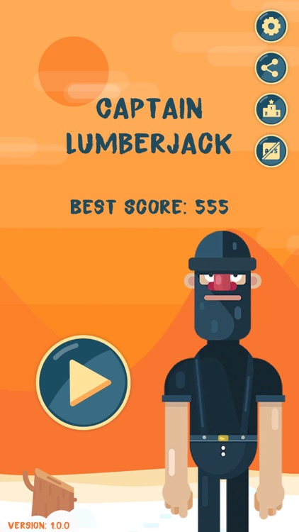 Captain Lumberjack - Chop Wood screenshot-0