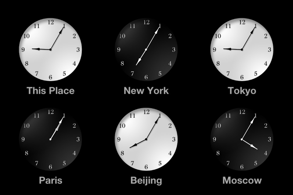 The Clocks: Alarm, World Clock screenshot 4