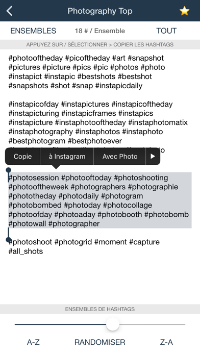 Screenshot #2 pour Hashtags for Likes - Tags Pro