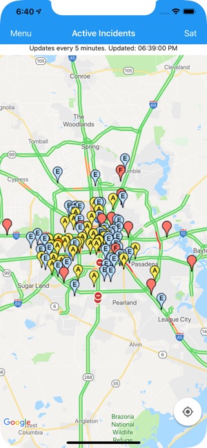 Houston Incident Map