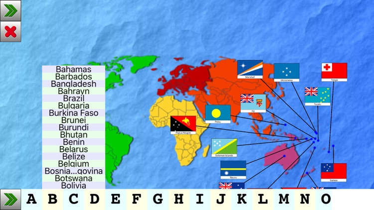 World flags Drill Ext