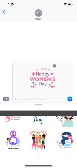 Women's Day Emoji Stickers(圖4)-速報App