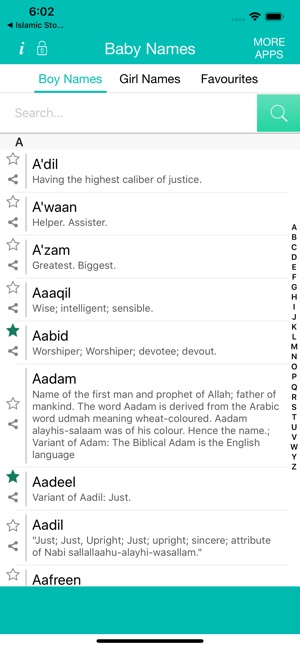 Muslim Baby Names Plus(圖1)-速報App