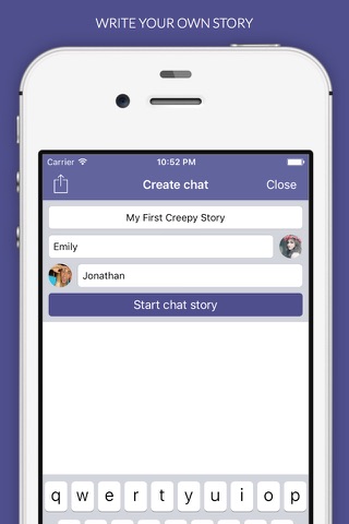 Creepy - Chat Stories screenshot 4