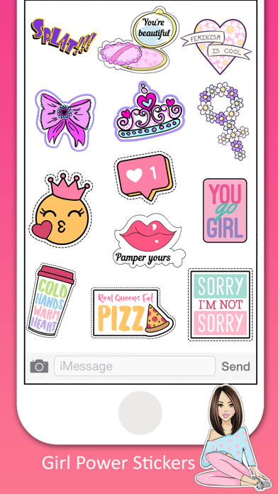 How to cancel & delete Women Power Stickers Pack from iphone & ipad 2