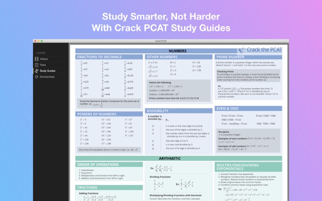 Crack the PCAT - PCAT Exam(圖7)-速報App