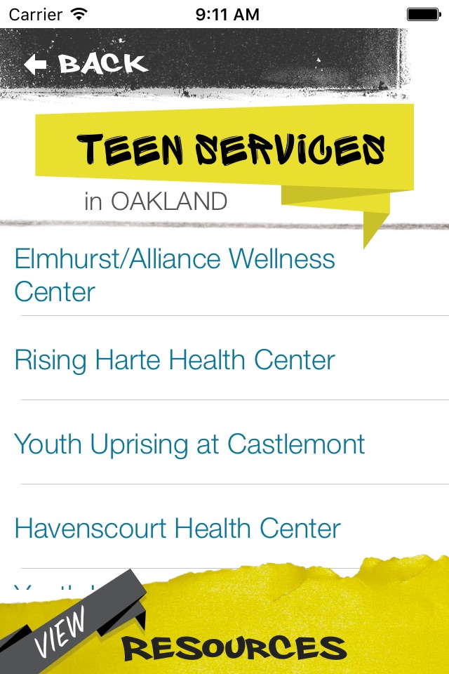 Oakland Teens screenshot 2