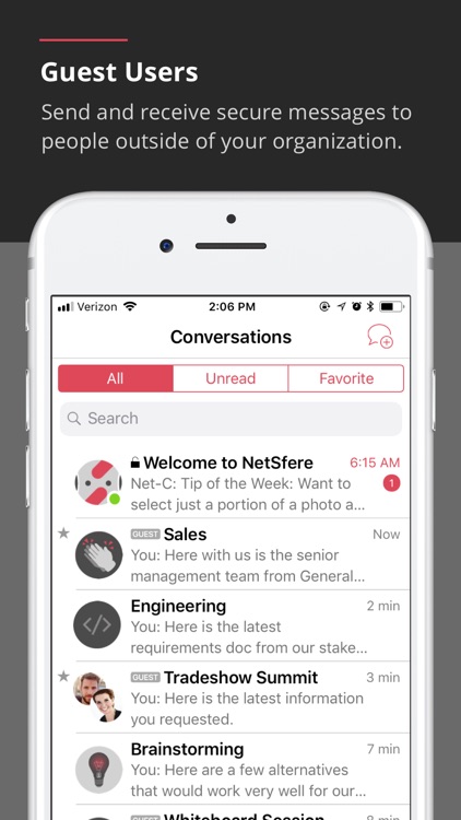 NetSfere Secure Messaging
