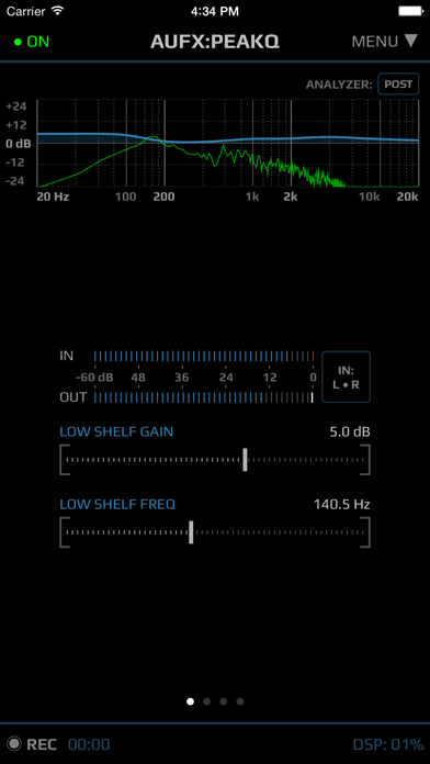 AUFX:PeakQ screenshot1