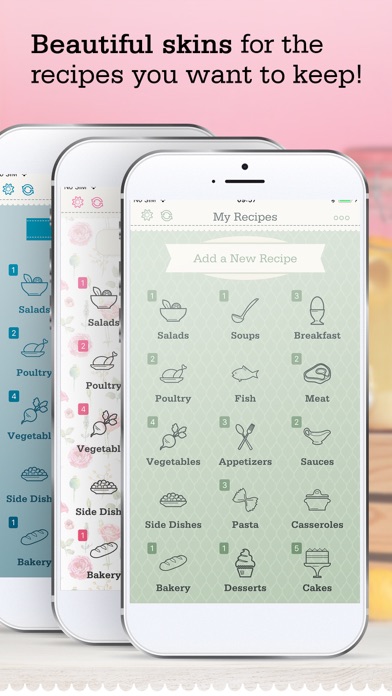 OrganizEat - my recipe box organizer and manager app, personal collection book of recipes Screenshot 6