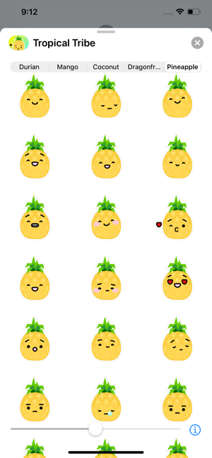 Tropical Tribe Animated Emoji(圖8)-速報App