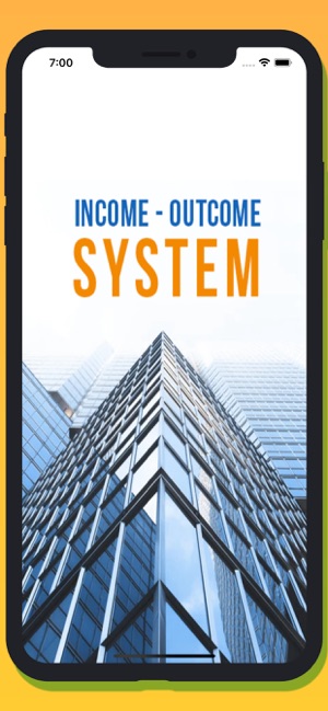 Income-Outcome System