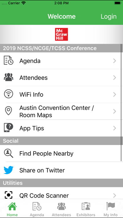 NCSS Conference screenshot 2