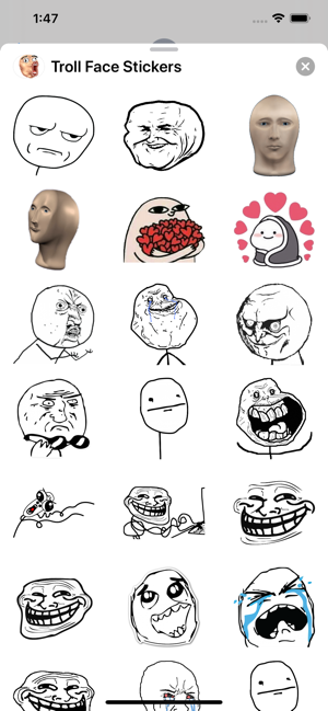 Troll Face Stickers - Memes(圖5)-速報App