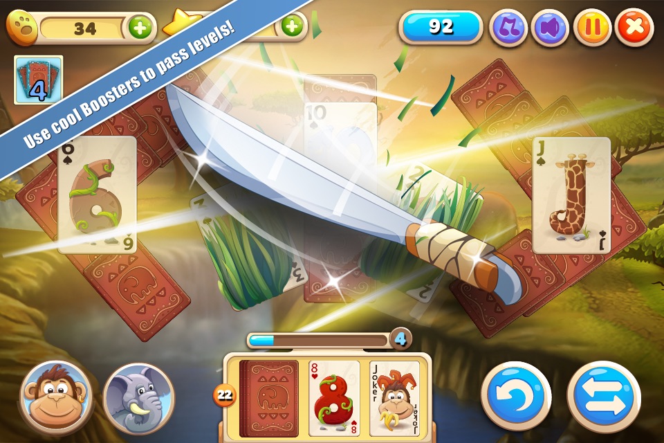 Solitaire Safari - Card Game screenshot 2