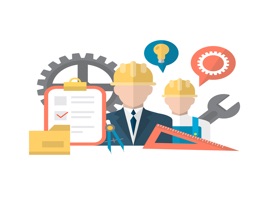 The EngineeringTL is a small sticker, which are show the 50 Engineering sticker in cartoon