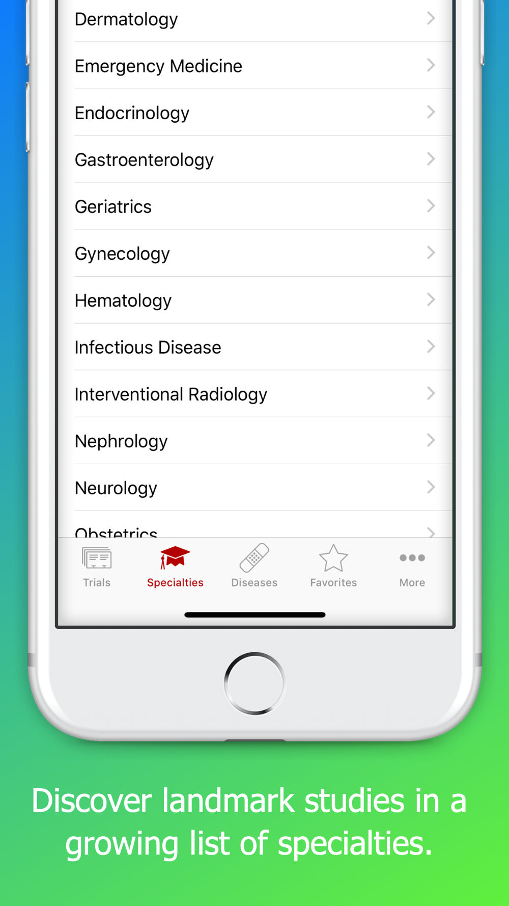 Journal Club Medicine Download App for iPhone 