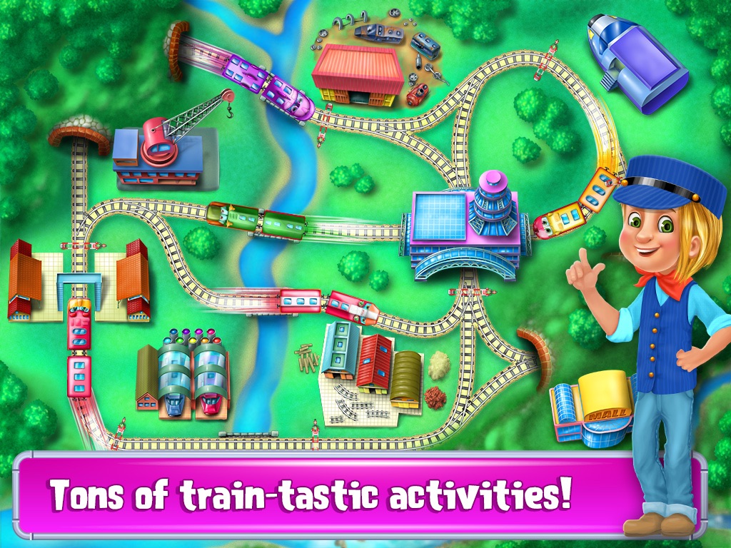 Super Fun Trains - All Aboard screenshot 3
