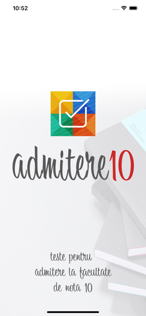 Admitere10 - teste grilă