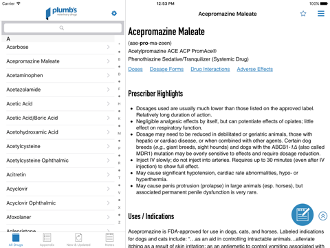 Plumb's Veterinary Drugs screenshot 2