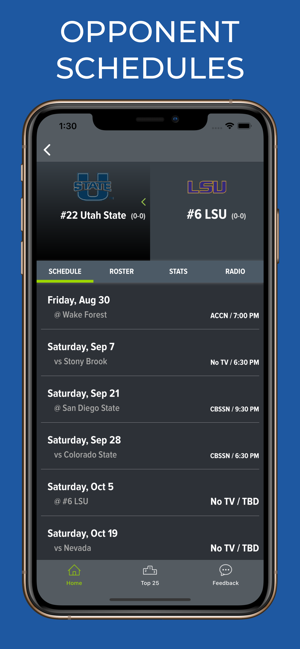 LSU Football Schedules(圖7)-速報App