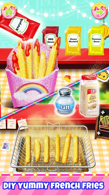 Unicorn Carnival Fair Food screenshot-0