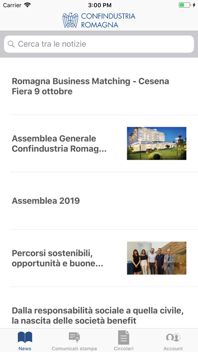 Confindustria Romagna screenshot 2