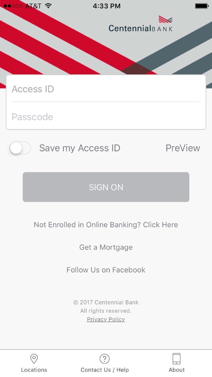 Centennial BANK Mobile Banking