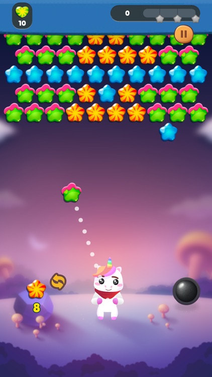 Bubble Shooter Unicorn screenshot-4